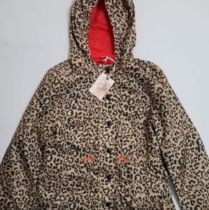 Jessica Simpson Hooded Anorak Girls MD 10/12